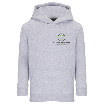 Hoodie KIDS | "GS Erholungsstrasse" - graumeliert