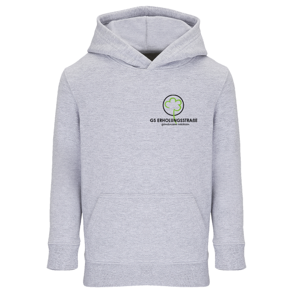 Hoodie ERWACHSENE | "GS Erholungsstrasse" - graumeliert