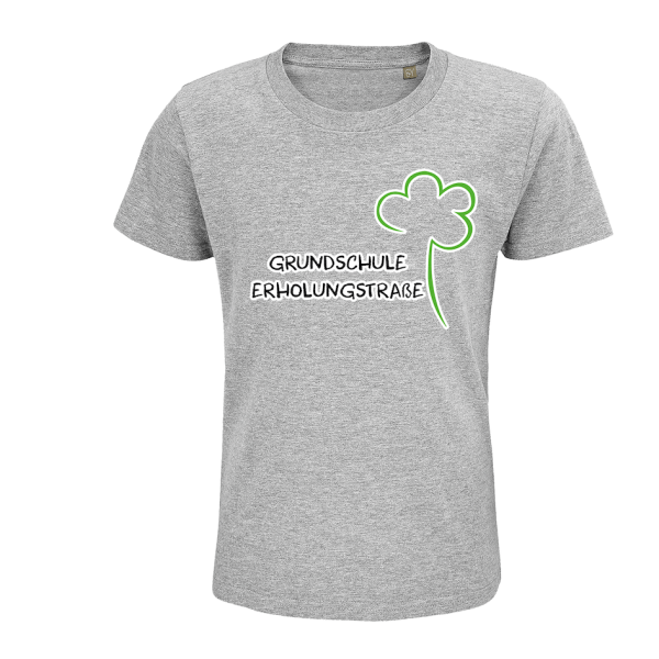 T-Shirt ERWACHSENE | "GS Erholungsstrasse 1-seitig" - graumeliert - Kopie